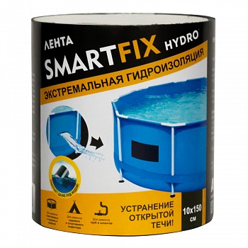 Лента гидроизоляционная SmartFix HYDRO 10*150см, черная